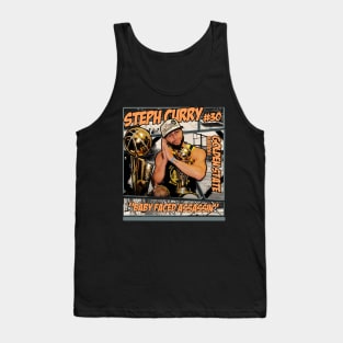 Steph Curry \\\ Retro Classic Comics Tank Top